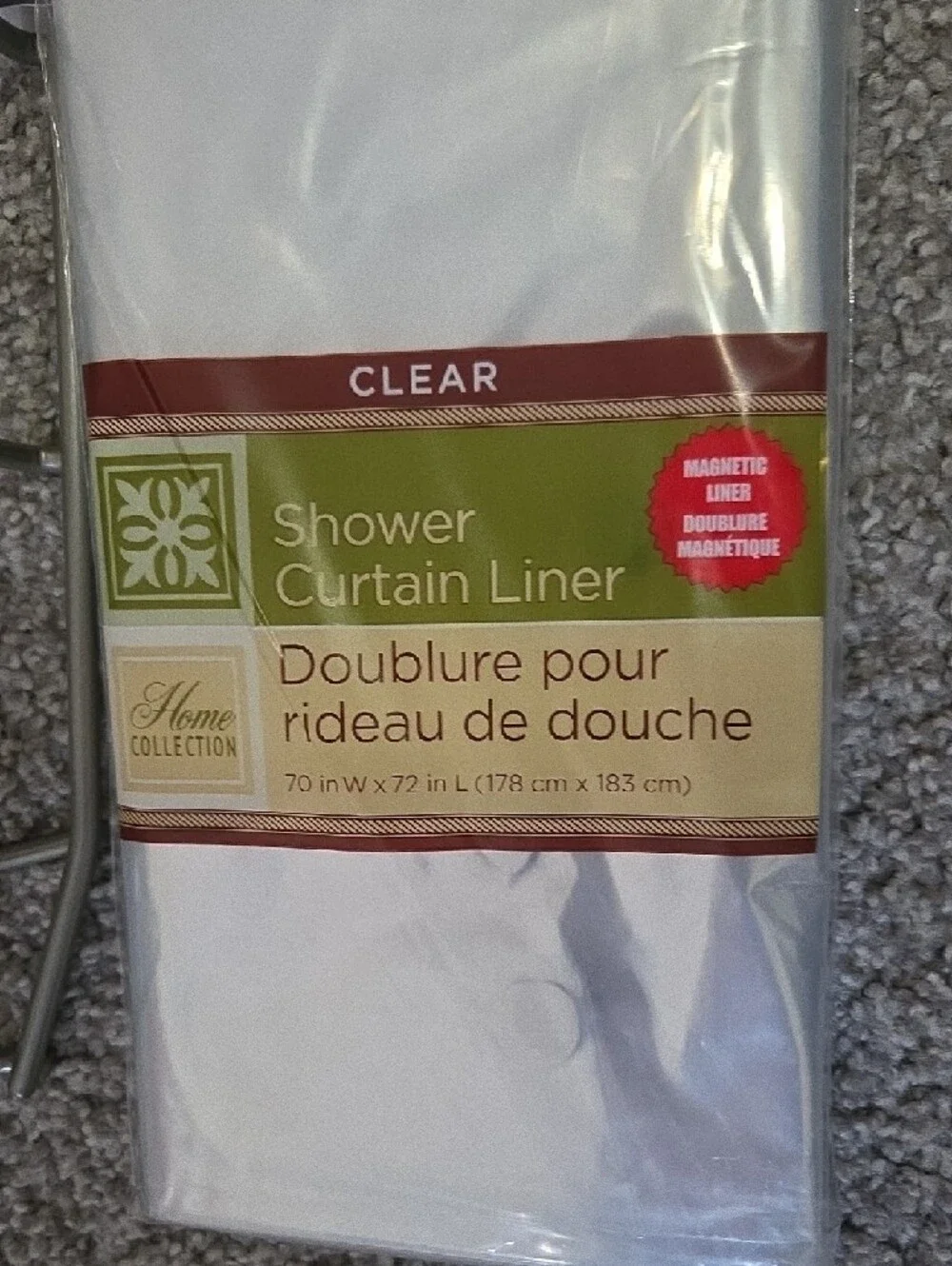 Farberware 2-Tier Shower Caddy Set + Liner & Toiletries NWT